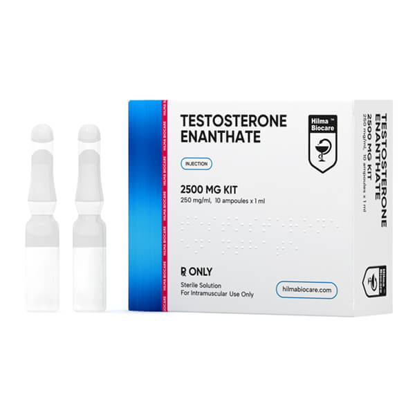 Testosterone Enanthate ampoules 250 mg/1mg-10 x vials (Test Enan)