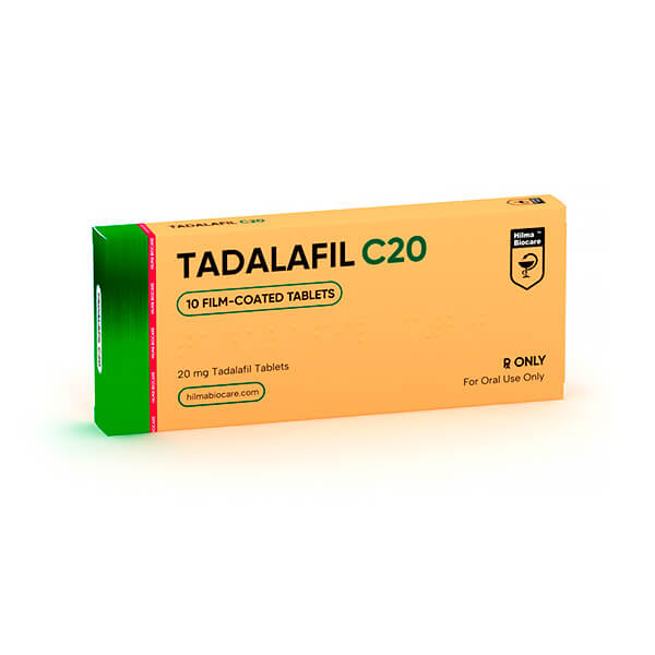 Tadalafil 20mg/10 tabs-pack (Cialis)